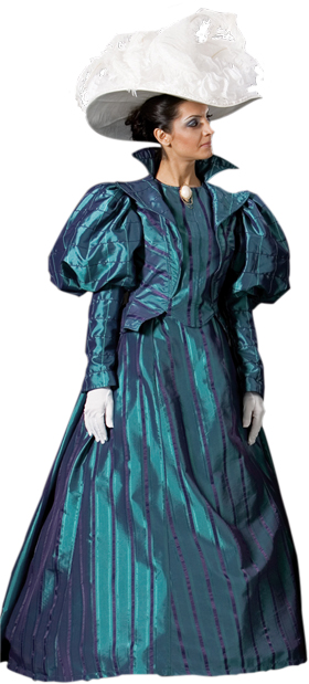 For Sale Ladies Edwardian Downton Abbey Titanic Tea Party Costume Size 10 - 12 Image
